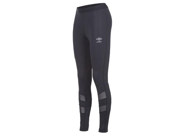 UMBRO Pro Training Tights W Svart 42 Kompressionstights dam 