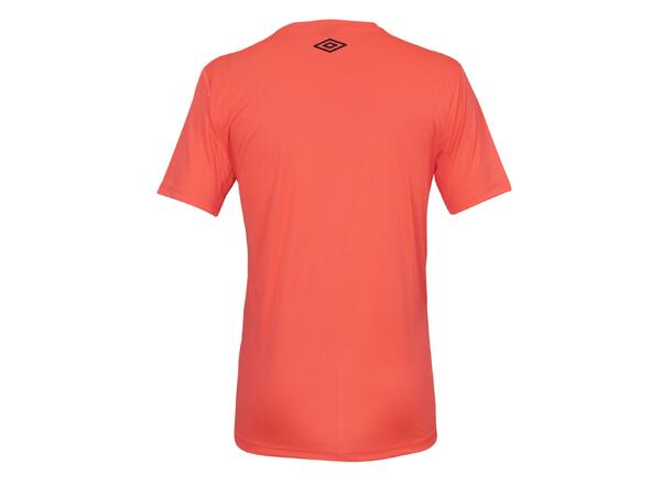 UMBRO Core Poly Tee Jr Neonröd 140 Tränings t-shirt junior 