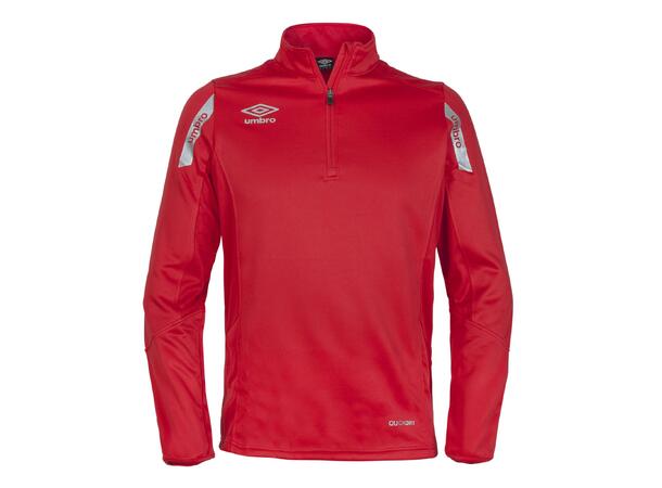 UMBRO Core Sweat Halfzip J Röd 164 Träningströja med krage junior 