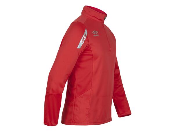 UMBRO Core Sweat Halfzip J Röd 164 Träningströja med krage junior 