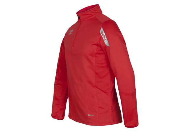 UMBRO Core Sweat Halfzip J Röd 164 Träningströja med krage junior 