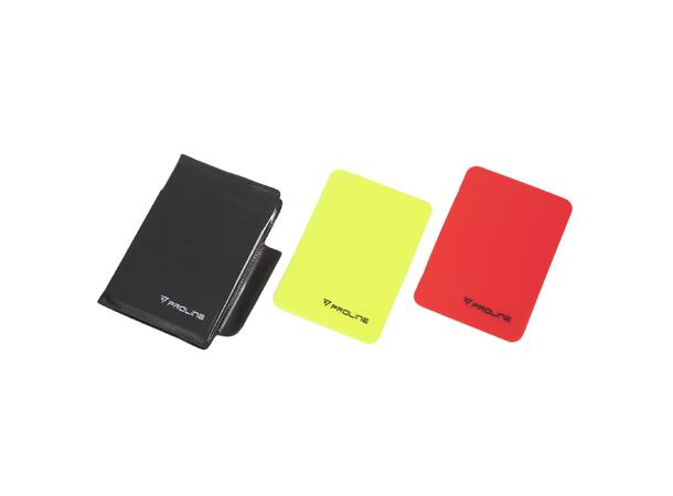 PROLINE Referee Wallet W/cards Football Fodral med varningskort fotboll 