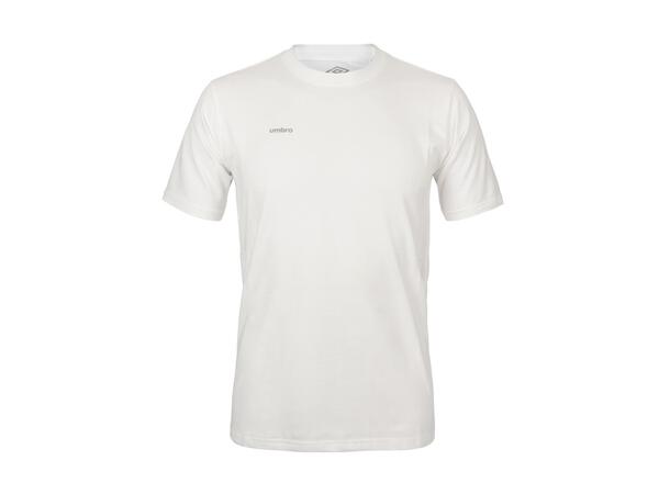 UMBRO Core Cotton Stretch Tee Vit L T-shirt herr 