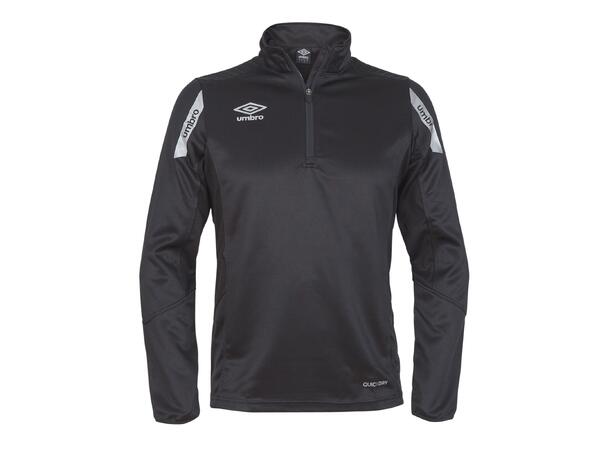 UMBRO Core Sweat Halfzip J Svart 140 Träningströja med krage junior 