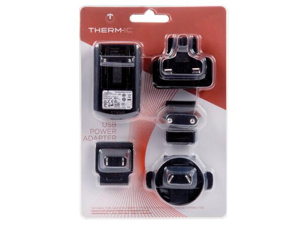 THERM-IC USB POWER ADAPTER Väggplugg till USB laddkablar 