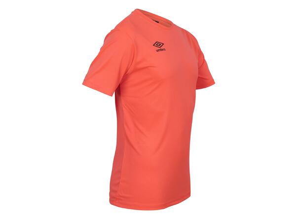 UMBRO Core Poly Tee Neonröd XL Tränings t-shirt 
