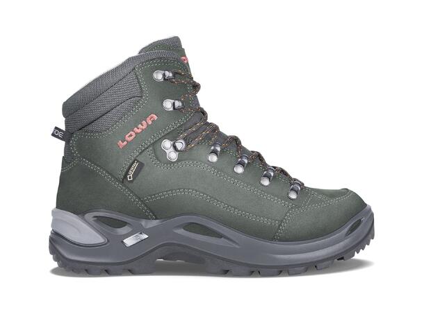LOWA RENEGADE GTX MID WS Anthr/Oran 4,5 Vandringskänga med Gore-Tex dam 
