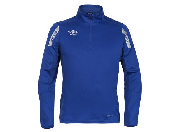 UMBRO Core Sweat Halfzip J Blå 152 Träningströja med krage junior 
