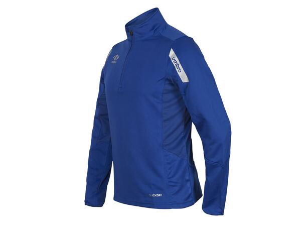 UMBRO Core Sweat Halfzip J Blå 152 Träningströja med krage junior 