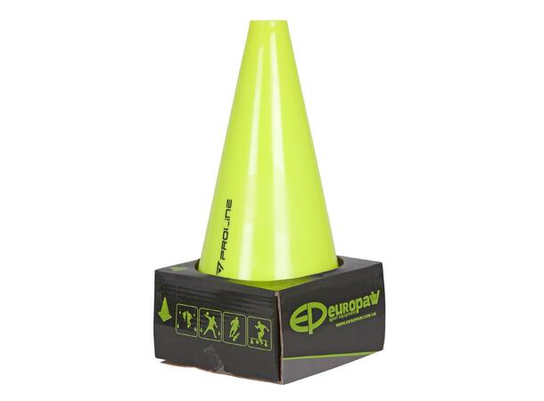 PROLINE Cones 23 cm 10-p Gul Träningskonor 10-pack 