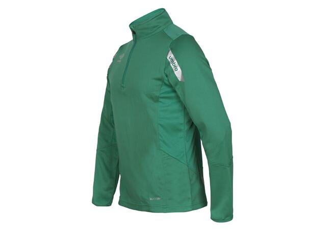 UMBRO Core Sweat Halfzip J Grön 128 Träningströja med krage junior 
