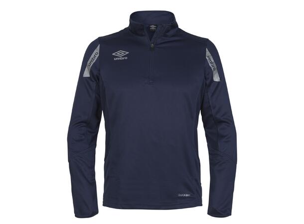 UMBRO Core Sweat Halfzip J Marin 128 Träningströja med krage junior 
