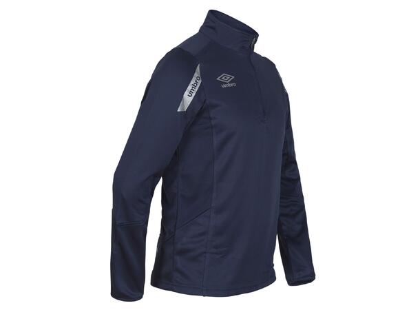UMBRO Core Sweat Halfzip J Marin 128 Träningströja med krage junior 
