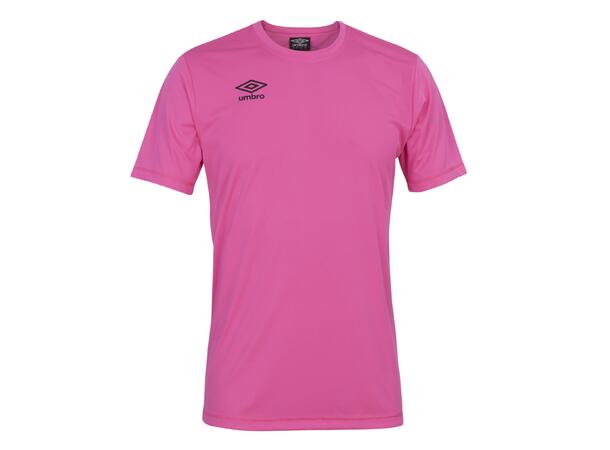 UMBRO Core Poly Tee Jr Neonrosa 164 Tränings t-shirt junior 