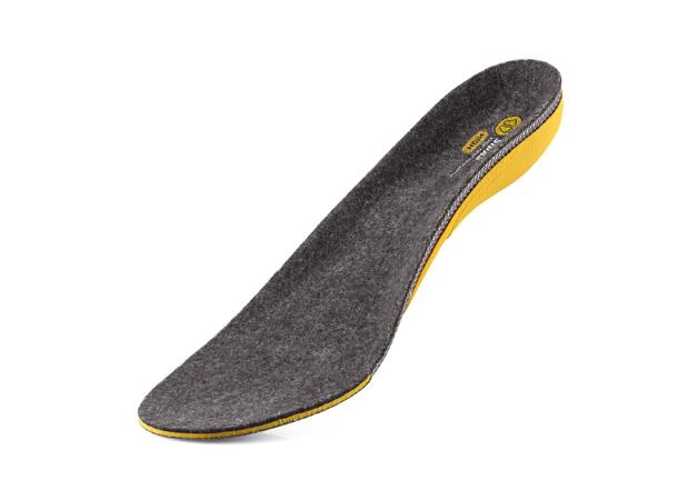 SIDAS 3FEET MERINO HIGH Gul S Formade iläggssulor högt fotvalv 