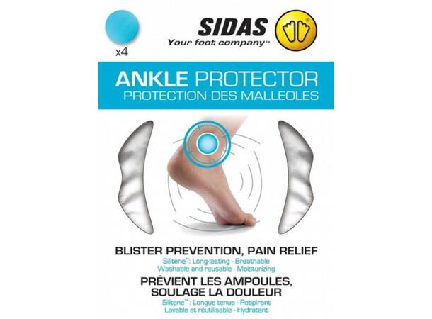 SIDAS ANKLE PROTECTORS (x4) Blå 4-pack skydd för anklarna 