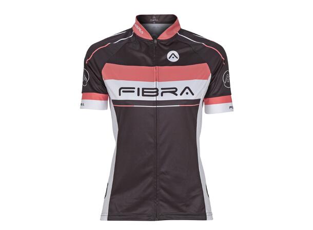 FIBRA Elite Bike SS Jersey W Svart M Cykeltröja dam 