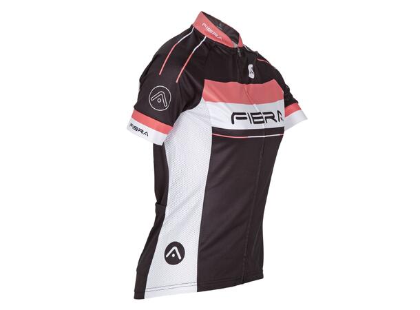 FIBRA Elite Bike SS Jersey W Svart XS Cykeltröja dam 