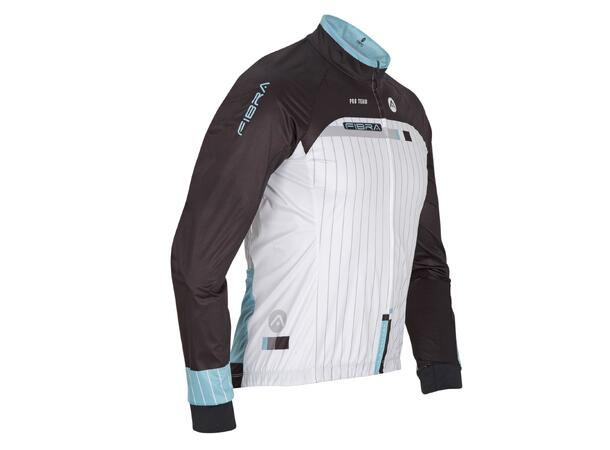 FIBRA Pro Bike Wind Jacket Hvit L Vindjacka cykling 