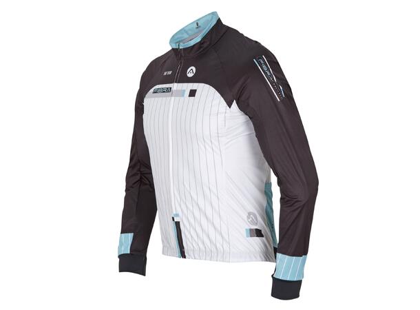 FIBRA Pro Bike Wind Jacket Hvit L Vindjacka cykling 