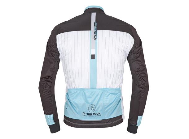 FIBRA Pro Bike Wind Jacket Hvit L Vindjacka cykling 