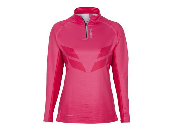 FIBRA Sync Half Zip W Rosa M Träningströja dam 