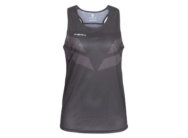 FIBRA Sync Singlet W Svart XS Linne i funktionsmaterial 