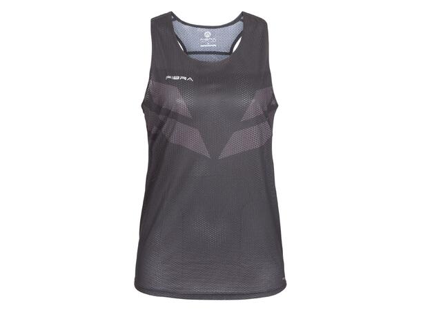 FIBRA Sync Singlet W Svart XS Linne i funktionsmaterial 