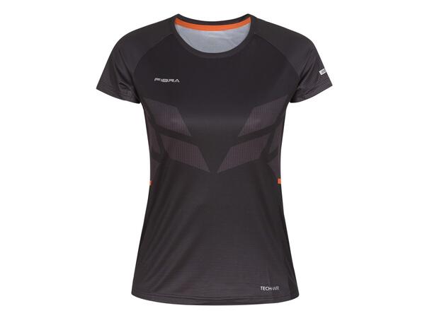 FIBRA Sync Tee W Svart L Tränings t-shirt dam 