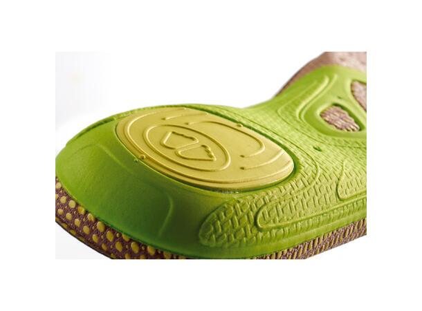 SIDAS 3FEET OUTDOOR MID Grön XXL Formade iläggssulor medelhögt fotvalv 