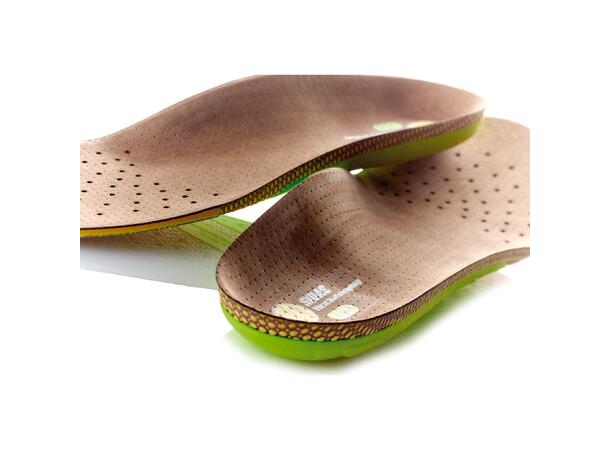 SIDAS 3FEET OUTDOOR MID Grön XXL Formade iläggssulor medelhögt fotvalv 