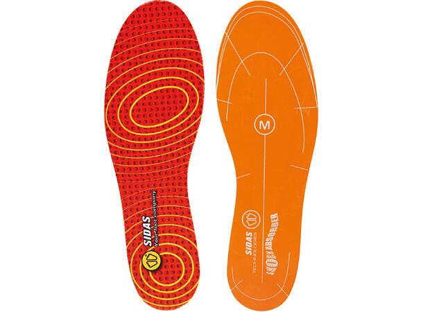 SIDAS IMPACT REDUCER Orange S Tunna iläggssulor (3mm) 