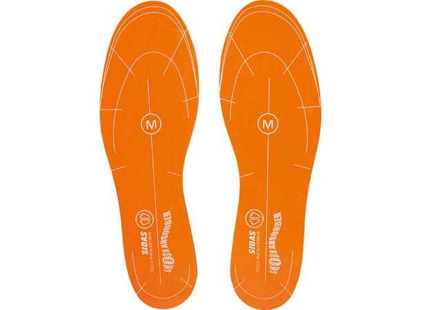 SIDAS IMPACT REDUCER Orange S Tunna iläggssulor (3mm) 