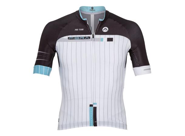 FIBRA Pro Bike SS Jersey Vit L Cykeltröja 