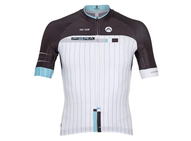FIBRA Pro Bike SS Jersey Vit L Cykeltröja 