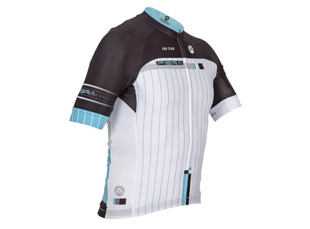 FIBRA Pro Bike SS Jersey Vit L Cykeltröja 