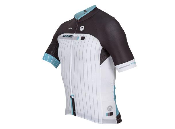 FIBRA Pro Bike SS Jersey Vit L Cykeltröja 