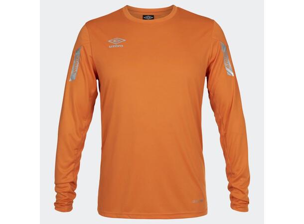 UMBRO Core LS Jersey Orange S Spelartröja lång ärm 
