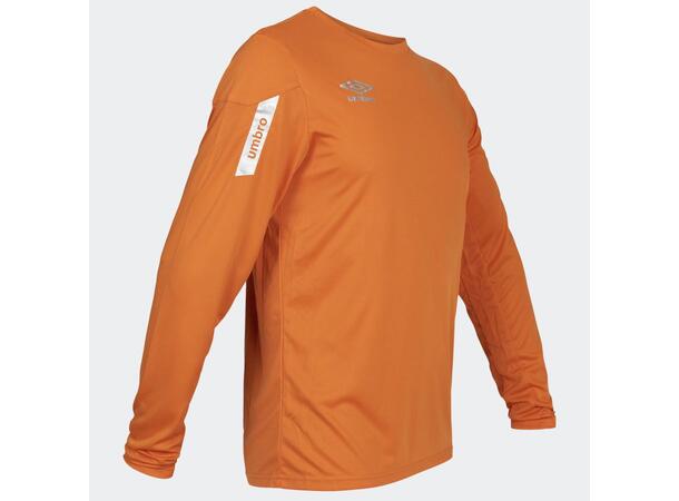 UMBRO Core LS Jersey Orange S Spelartröja lång ärm 