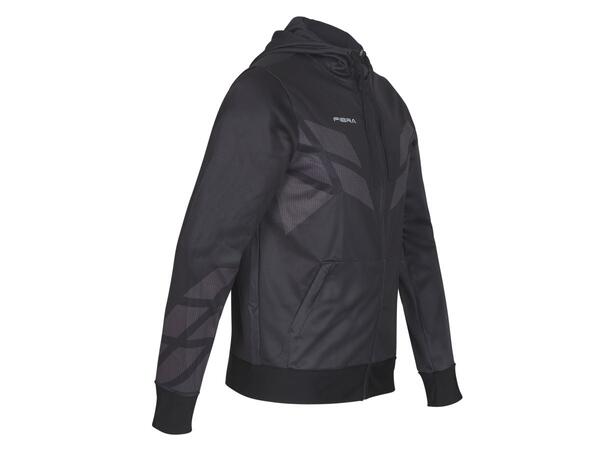 FIBRA Sync Hood Zip Jr Svart 164 Träningströja med luva junior 