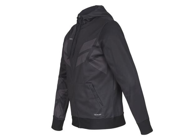 FIBRA Sync Hood Zip Jr Svart 164 Träningströja med luva junior 