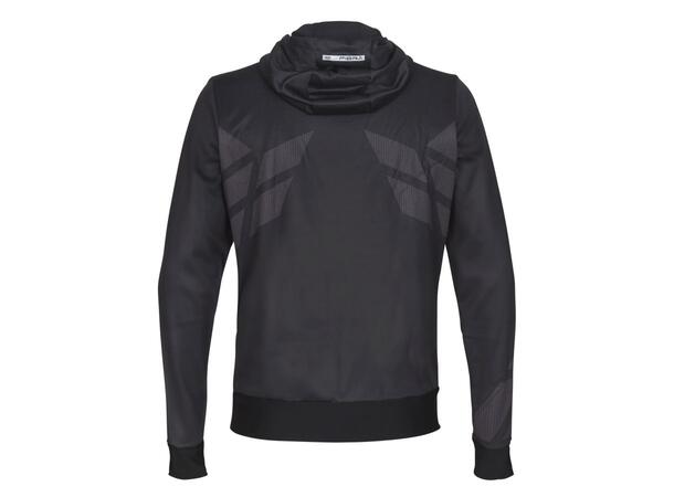 FIBRA Sync Hood Zip Jr Svart 164 Träningströja med luva junior 
