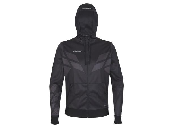 FIBRA Sync Hood Zip Jr Svart 164 Träningströja med luva junior 