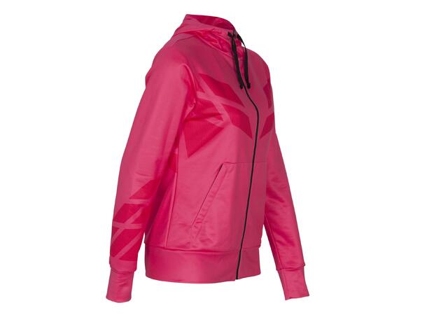 FIBRA Sync Hood Zip W Rosa L Träningströja dam 