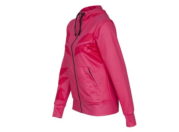 FIBRA Sync Hood Zip W Rosa L Träningströja dam 
