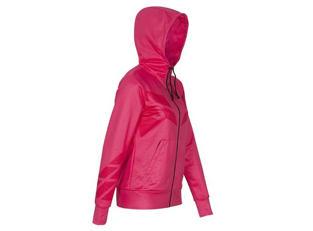 FIBRA Sync Hood Zip W Rosa L Träningströja dam 