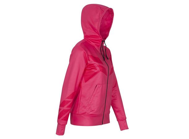 FIBRA Sync Hood Zip W Rosa L Träningströja dam 