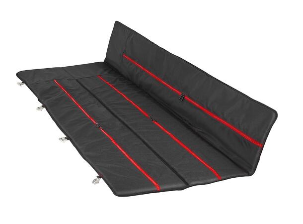 NORDICA GS RACE SKI BAG 3 PAIR Svart/Röd Skidfodral för 3 par skidor 