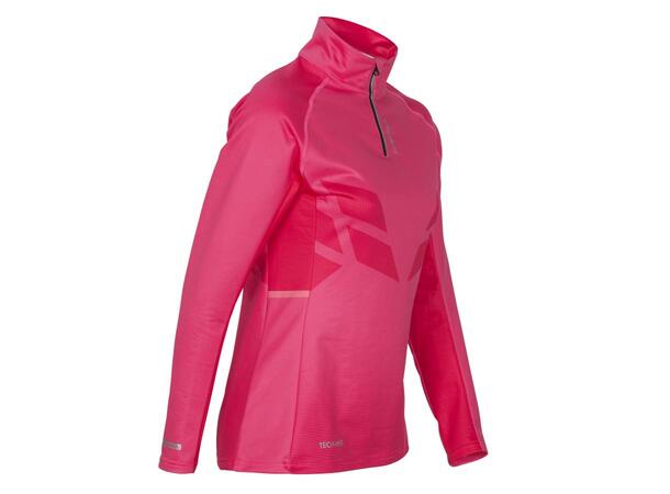 FIBRA Sync Half Zip W Rosa XL Träningströja dam 