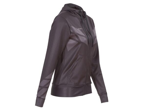 FIBRA Sync Hood Zip W Svart XS Träningströja dam 